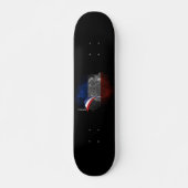 Französische Flagge Skateboard (Vorne)