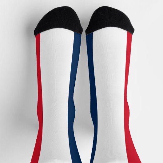 Französische Flagge Socken (Oben)