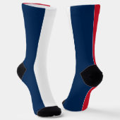 Französische Flagge Socken (Gewinkelt)