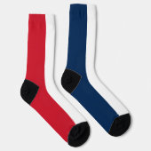 Französische Flagge Socken (Rechts)