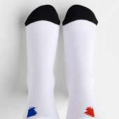 Französische Flagge Socken (Oben)