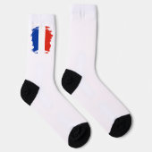Französische Flagge Socken (Rechts)