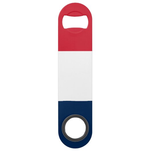 Französische Flagge Speed Flaschenöffner (Rückseite)