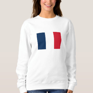 Französische Flagge Sweatshirt