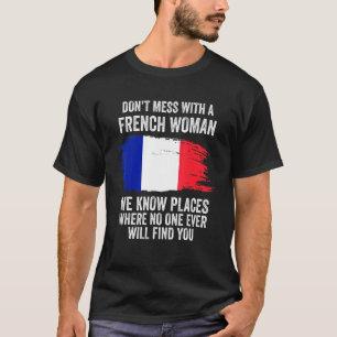 Französische Flagge T-Shirt