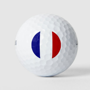 Französische Flagge Thermal Tumbler Golfball