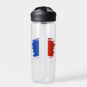 Französische Flagge Trinkflasche