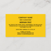 Französische Flagge und Emblem, Flagge Frankreichs Visitenkarte (Rückseite)