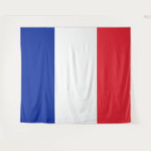 FRANZÖSISCHE FLAGGE WANDTEPPICH (Vorderseite (Horizontal))