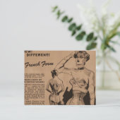 Französische Form Postkarte (Stehend Vorderseite)