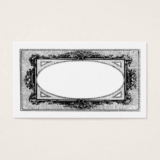 Französische Frame Card (Vorderseite)