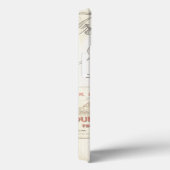 Französische Frau trinkt Roten Wein Case-Mate iPhone Hülle (Rückseite / Rechts)