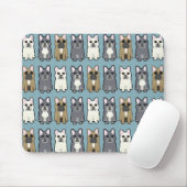 Französische Freunde Mousepad (Mit Mouse)