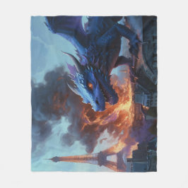 Französische Fries, irgendjemand? Drachenkunst Fleecedecke