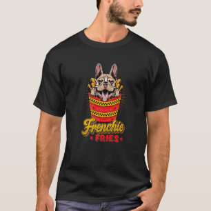 Französische Fries und französische Bulldoggen 2 T-Shirt