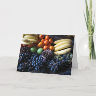 Französische Frucht Karte