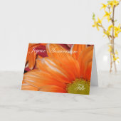 Französische Geburtstags-Karte für Tochter Karte (Gelbe Blume)