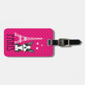 Französische Gepäckanhänger (Vorderseite horizontal)