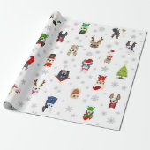 Französische Geschenkpapier (Ungerollt)