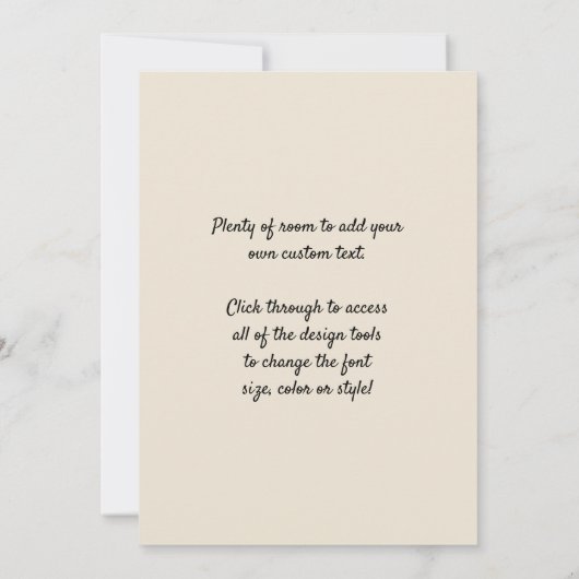 Französische Gesellschaft der Schokolade und des T Einladung (Rückseite)