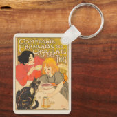 Französische Gesellschaft der Schokolade und des T Schlüsselanhänger (Rückseite)