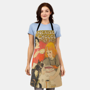 Französische Gesellschaft der Schokolade und des T Schürze