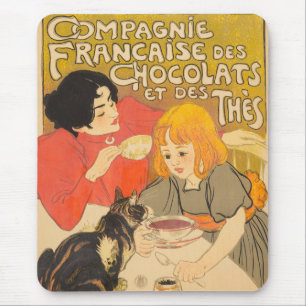 Französische Gesellschaft für Schokolade und Tee,  Mousepad