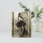 Französische Girls Foto Postkarten (Stehend Vorderseite)