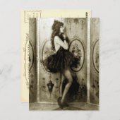 Französische Girls Foto Postkarten (Vorne/Hinten)