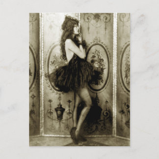 Französische Girls Foto Postkarten
