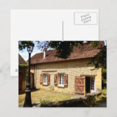 Französische Gite Postkarte (Vorne/Hinten)