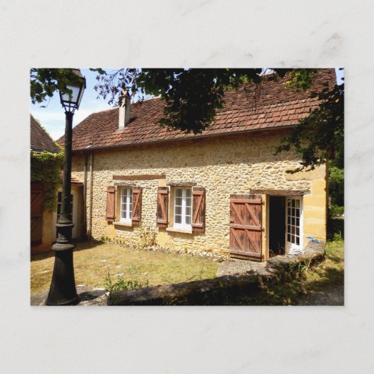 Französische Gite Postkarte (Vorderseite)