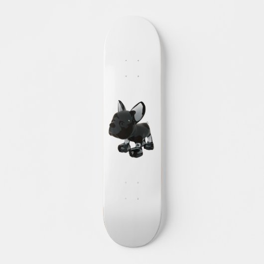 Französische Glasbulldogge Skateboard (Vorne)