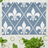 Französische graue Lilie Küchentuch (Gefaltet)