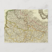 Französische Grenzen Postkarte (Vorderseite)