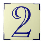 Französische Hausnummern 2, Text bearbeiten Fliese (Vorderseite)