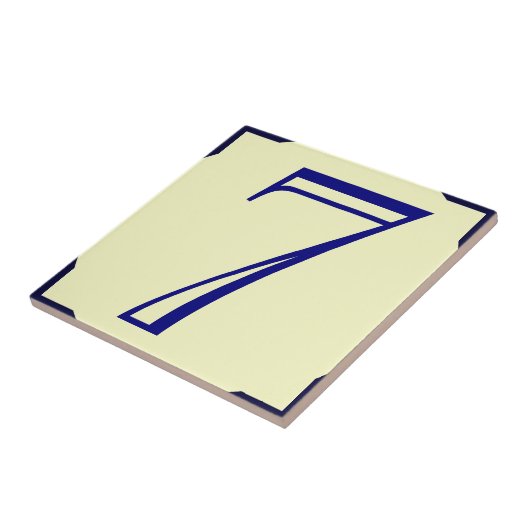 Französische Hausnummern 7, Text bearbeiten Fliese (Seite)