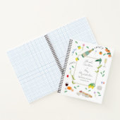 Französische Hochzeit Notizblock (Innenseite)