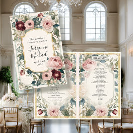 Französische Hochzeitsfeier in Rosa