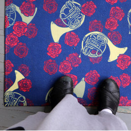 Französische Horn-Band Fußmatte