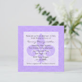 Französische Inspirierte Bridal-Dusche Einladung (Stehend Vorderseite)