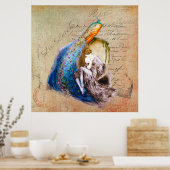 Französische Jugendstil ~ La Lettre Poster (Küche)