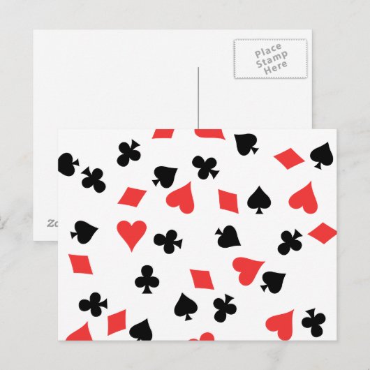 Französische Karte (Vorne/Hinten)