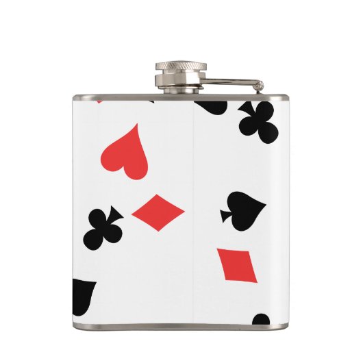 Französische Karte Flachmann (Rückseite)