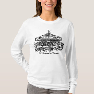 Französische Karussellpferde Bekleidung und Gesche T-Shirt