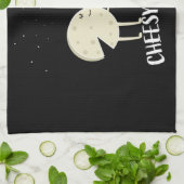 Französische Käsespezialitäten Geschirrtuch (Gefaltet)