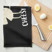 Französische Käsespezialitäten Geschirrtuch (Viertel Falte)