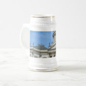 Französische Kathedrale in Berlin Bierglas (Vorderseite Links)