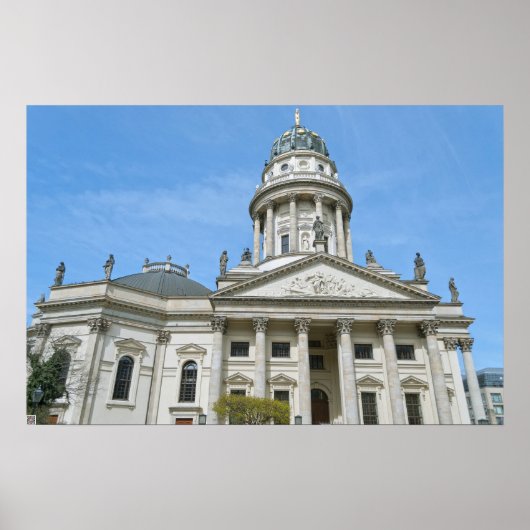 Französische Kathedrale in Berlin Poster (Vorne)