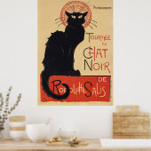 Französische Katze Poster (Küche)